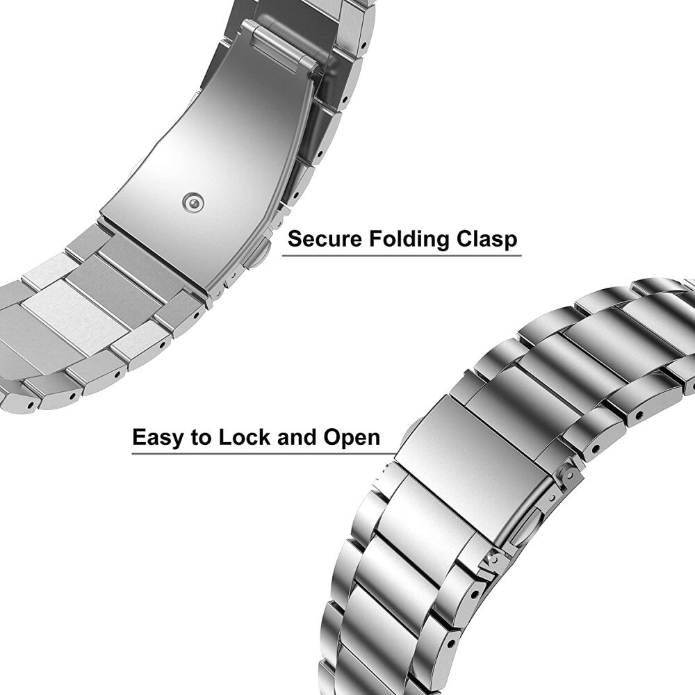 Metalarmbånd   Sølv