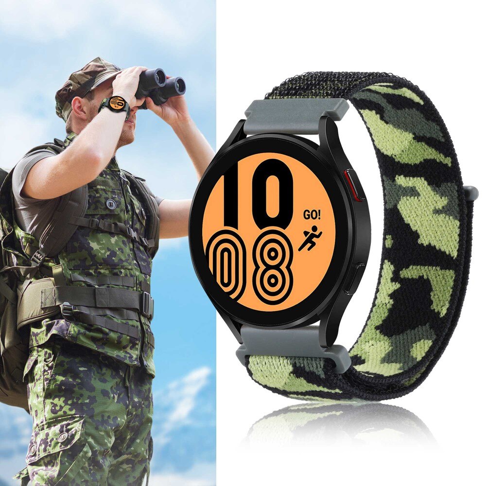 Nylonurrem Samsung Galaxy Watch 6 Classic 47mm Camouflage