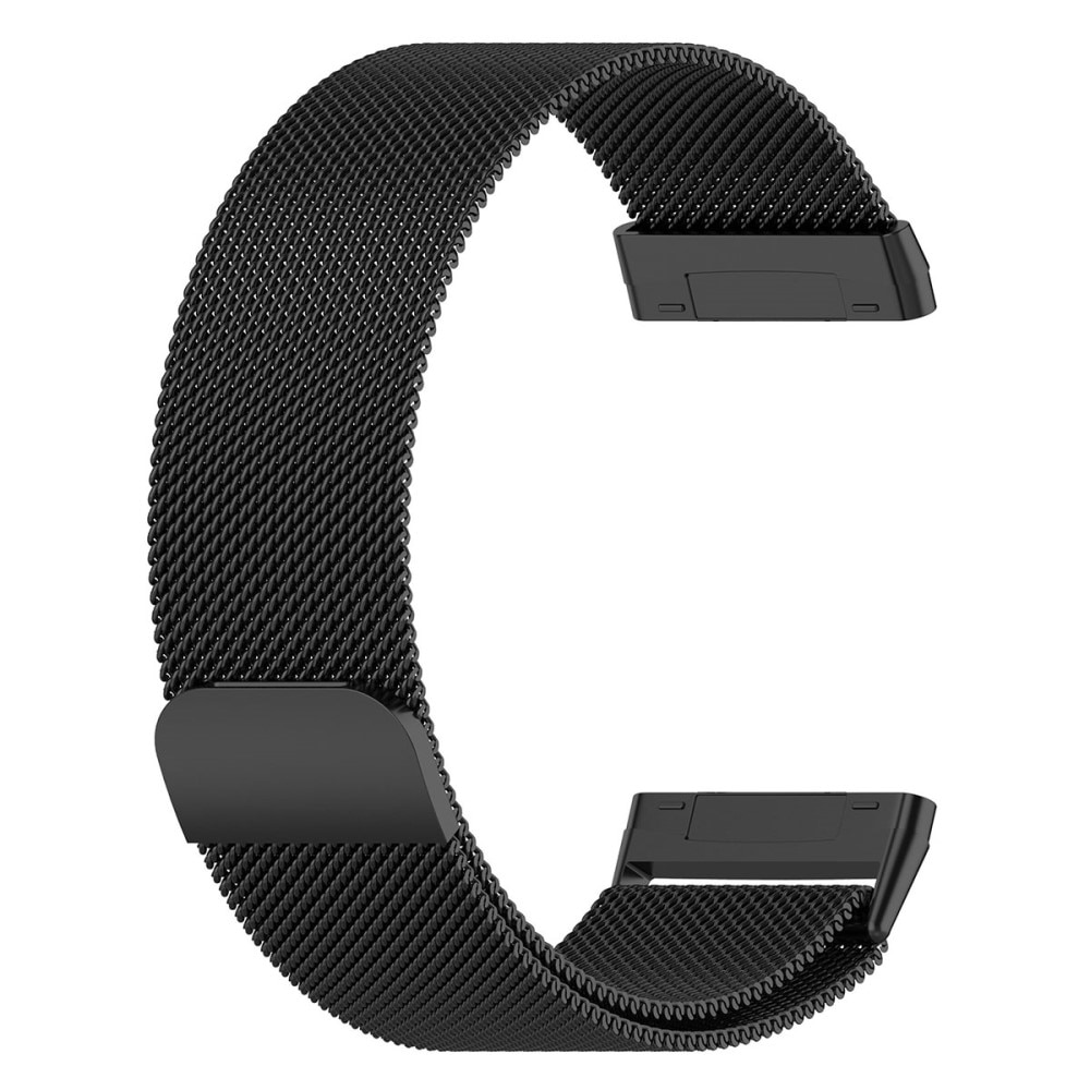 Armbånd Milanese Fitbit Versa 4 Sort
