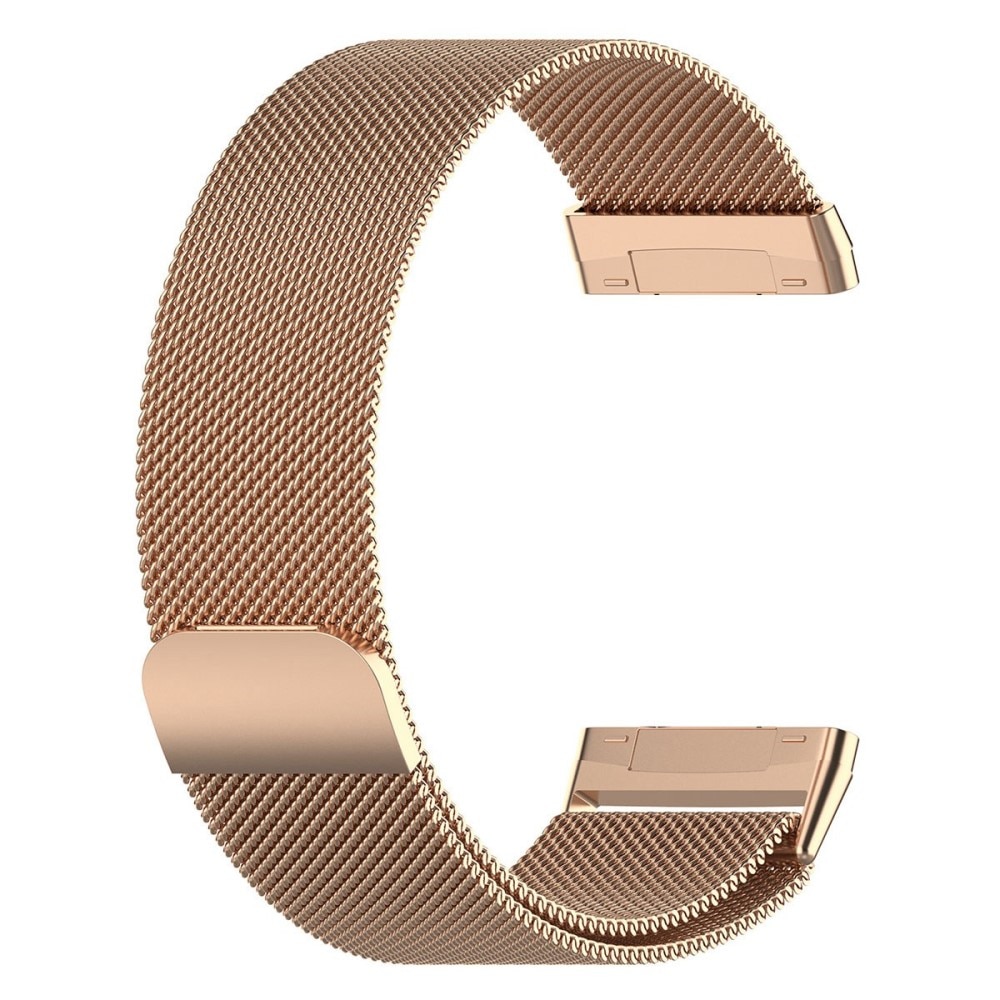 Armbånd Milanese Fitbit Versa 3/Sense rose guld