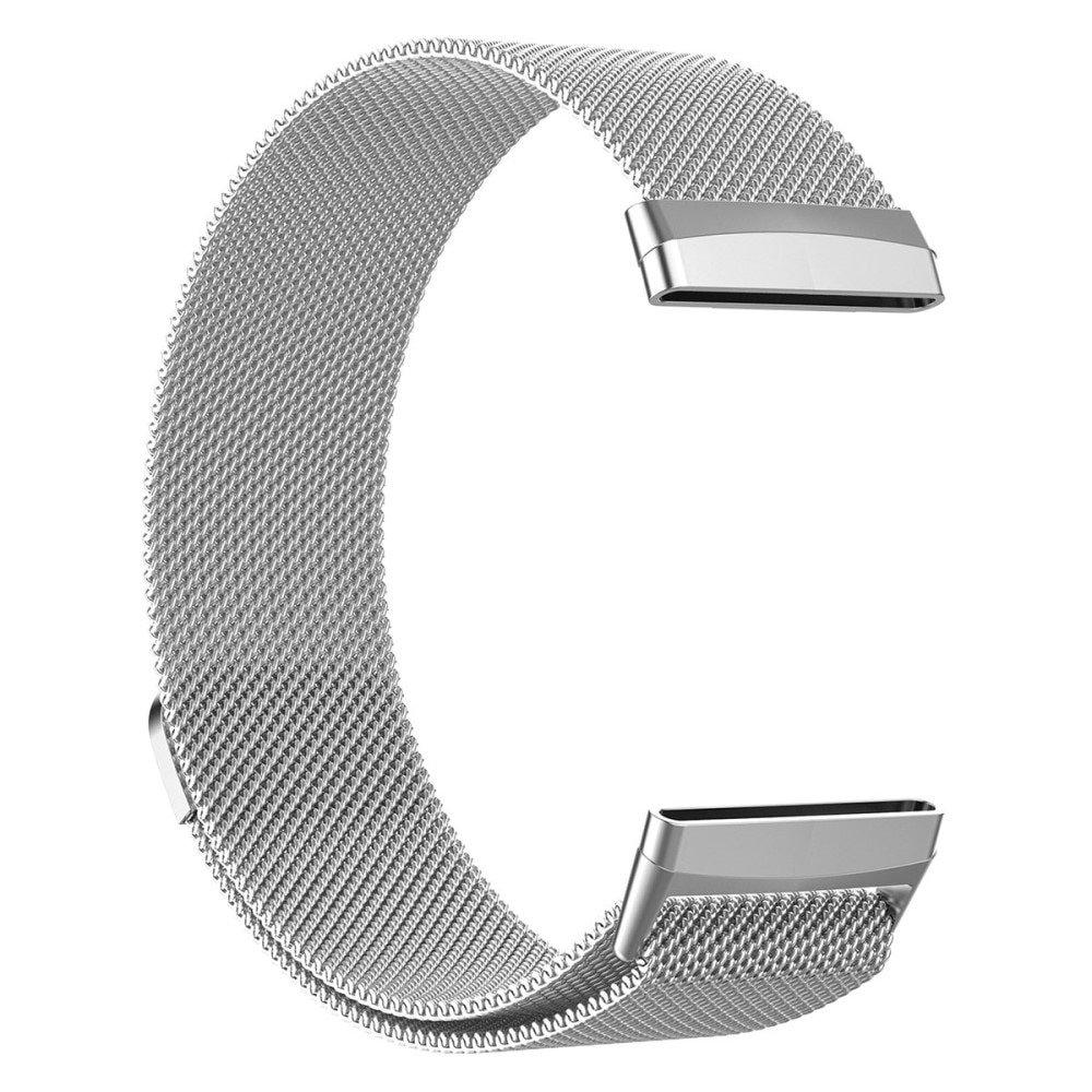 Armbånd Milanese Fitbit Versa 3/Sense sølv