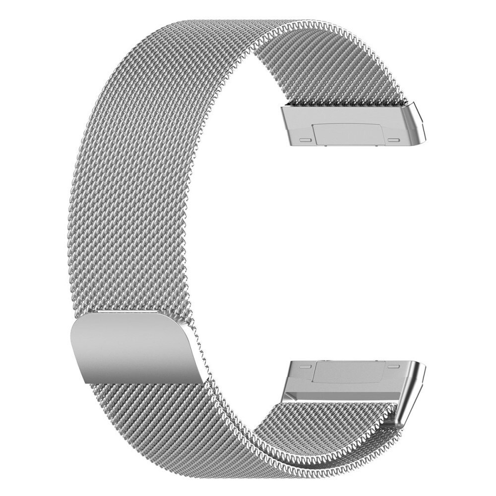 Armbånd Milanese Fitbit Sense/Versa 3 Sølv