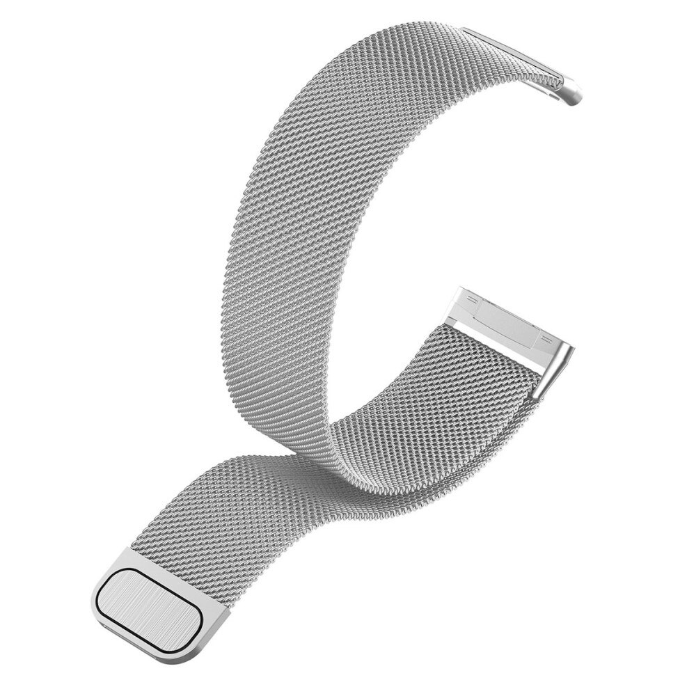 Armbånd Milanese Fitbit Sense/Versa 3 Sølv