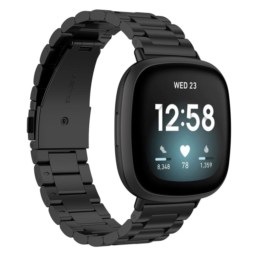 Metalarmbånd Fitbit Sense 2 sort