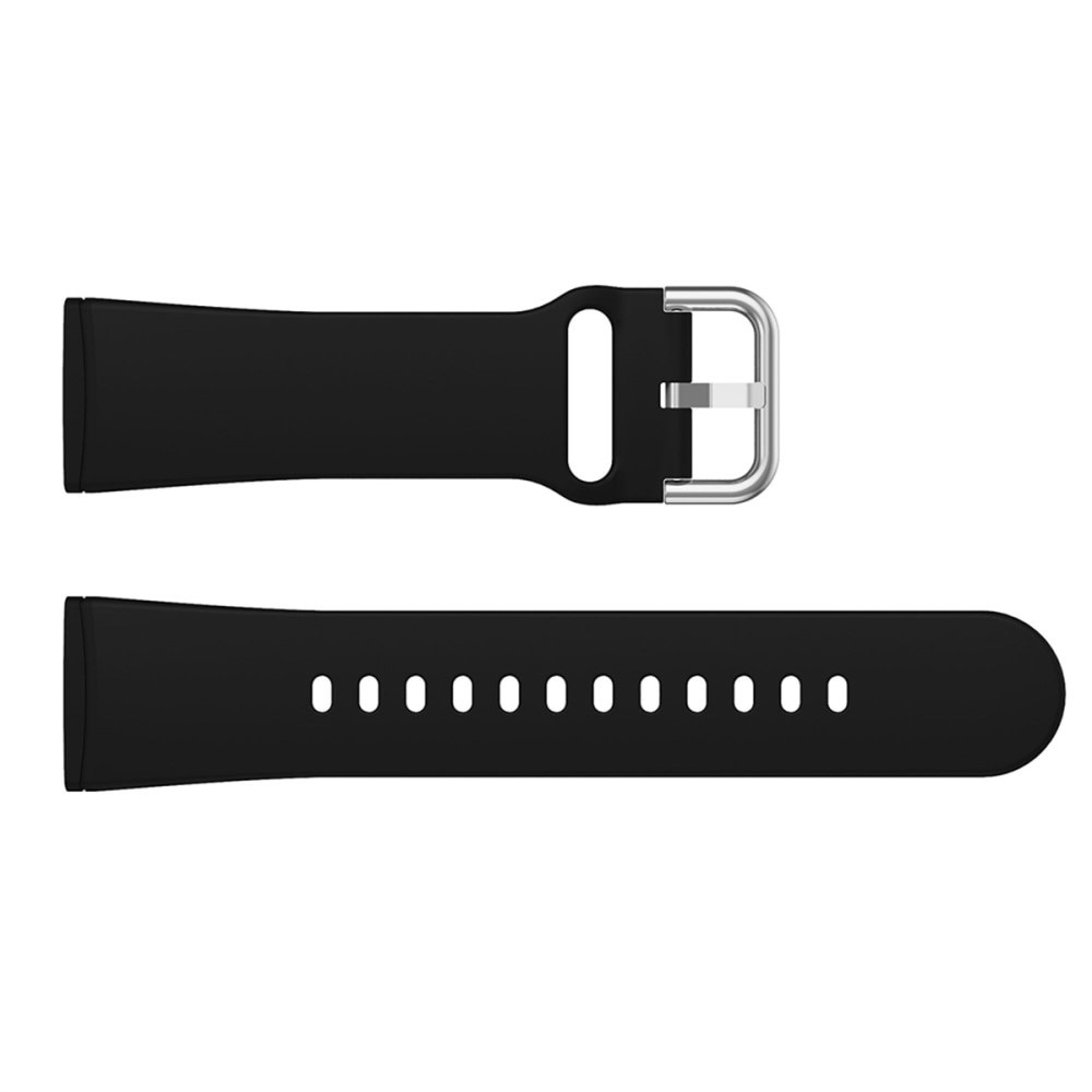 Rem af silikone til Fitbit Sense 2 sort