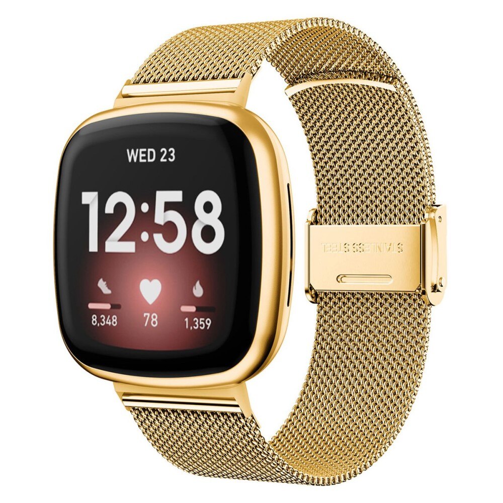 Mesh Bracelet Fitbit Versa 3/Sense Gold