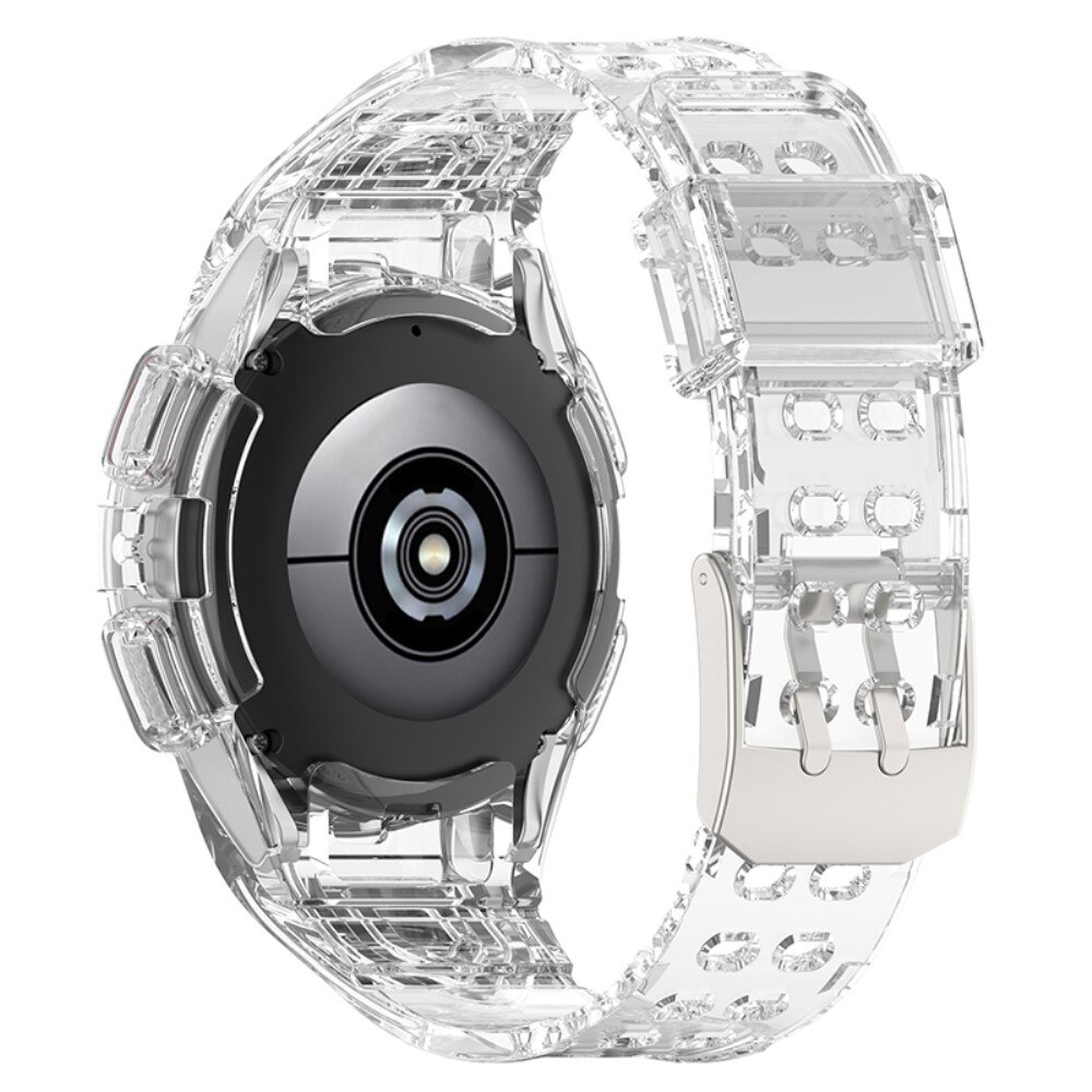 Samsung Galaxy Watch 4 40mm Crystal Cover+Armbånd gennemsigtig