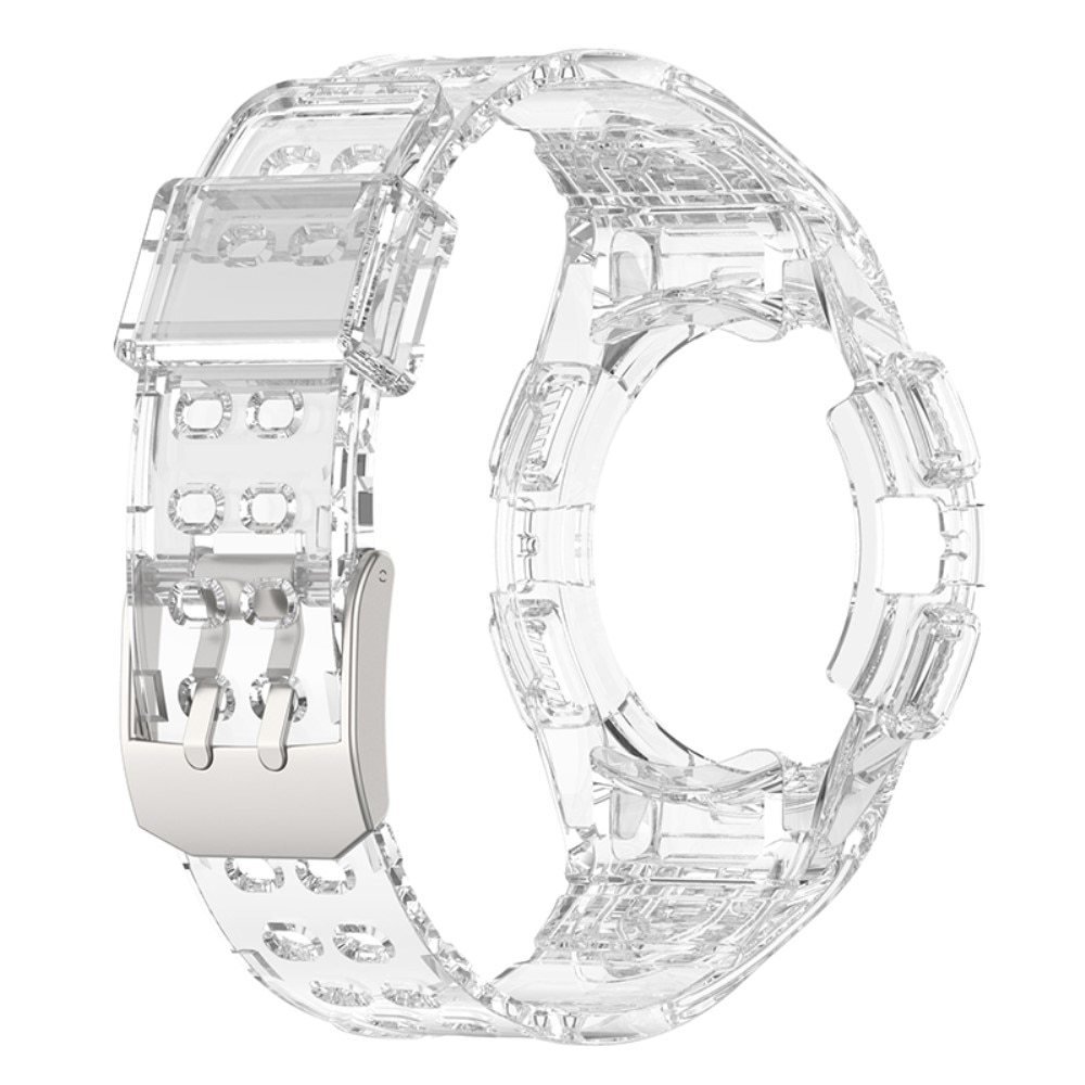 Samsung Galaxy Watch 4 40mm Crystal Cover+Armbånd gennemsigtig