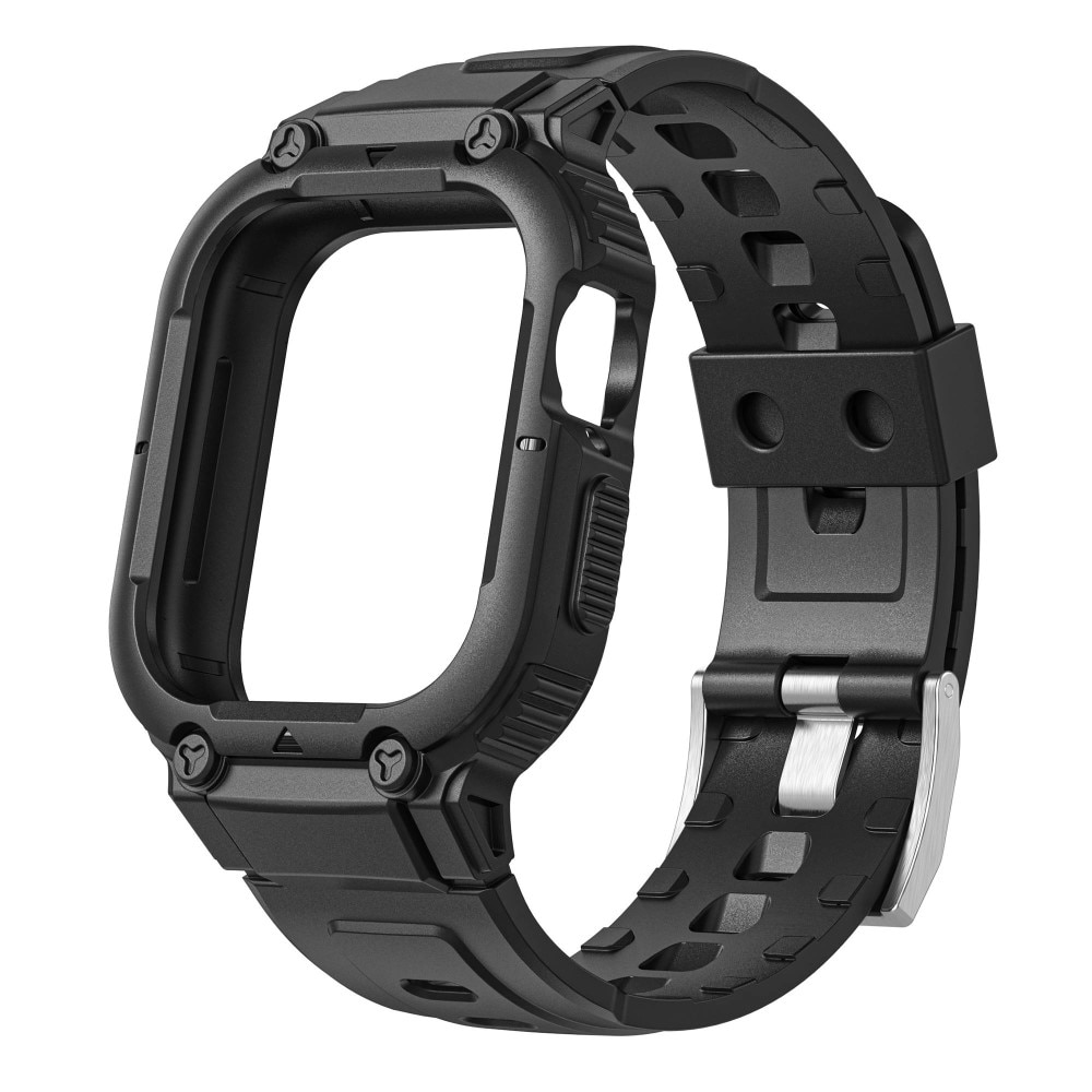 Apple Watch 41mm Series 7 Adventure Cover + Armbånd sort