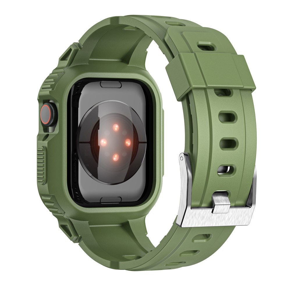 Apple Watch SE 40mm Adventure Cover + Armbånd grøn