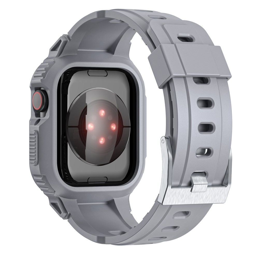 Apple Watch 45mm Series 9 Adventure Cover + Armbånd grå
