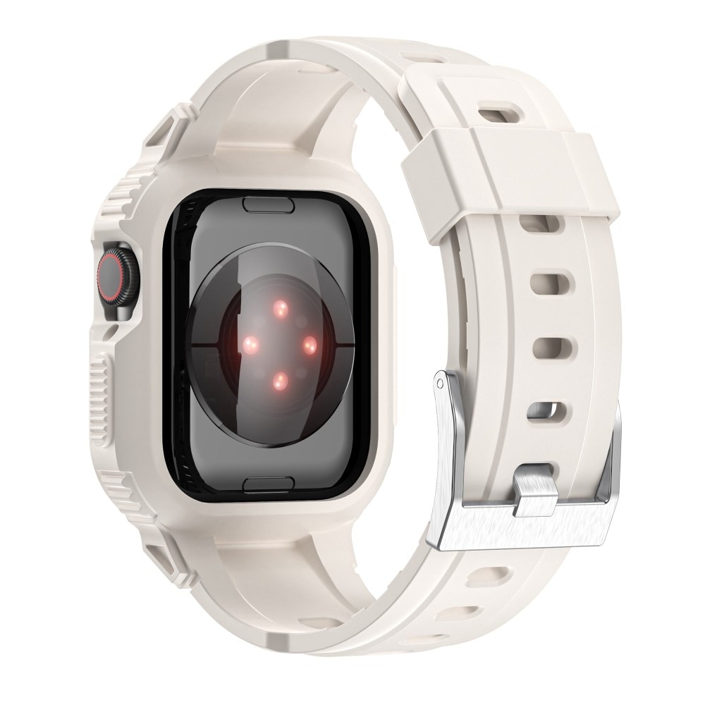 Apple Watch SE 44mm Adventure Cover + Armbånd beige