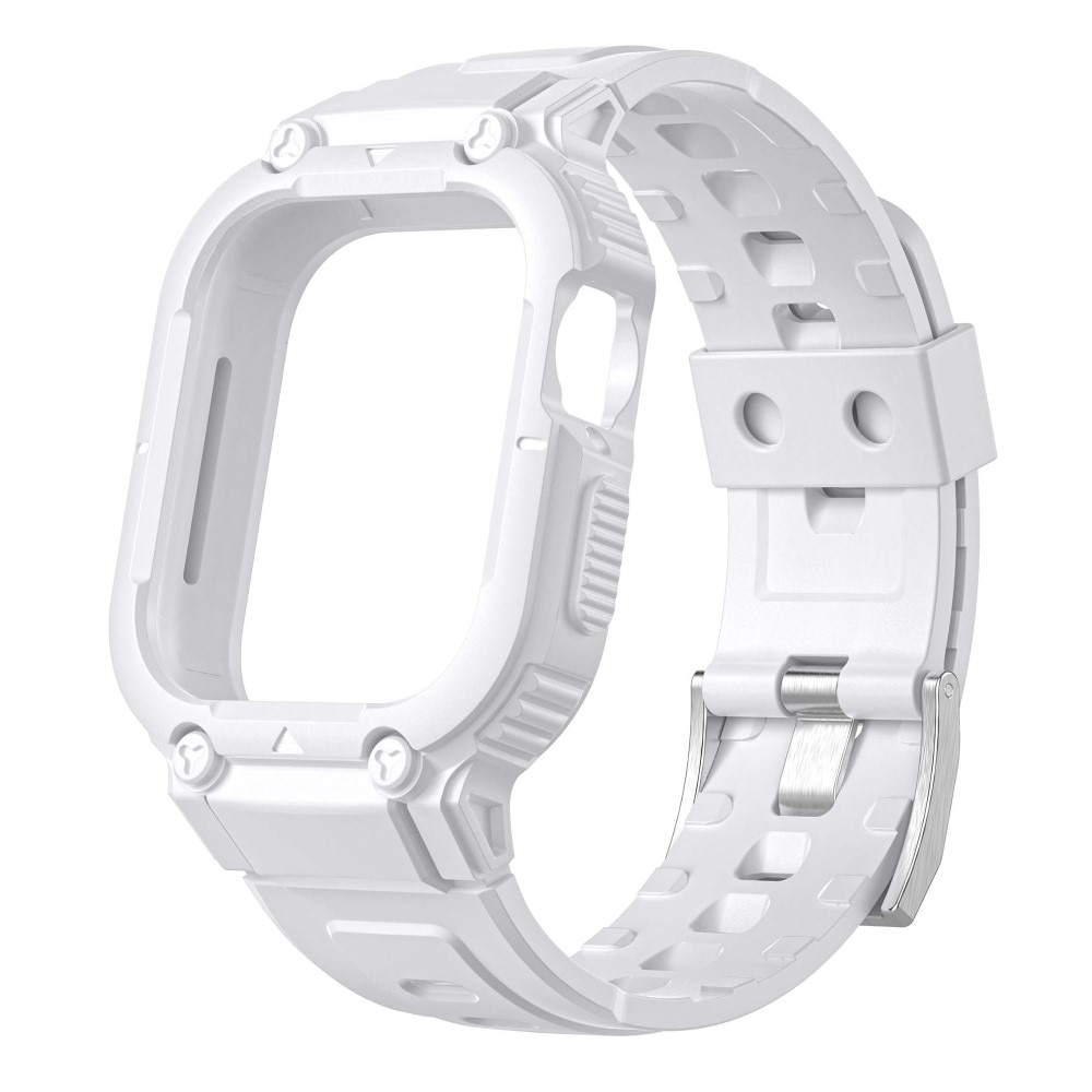 Apple Watch 45mm Series 9 Adventure Cover + Armbånd hvid