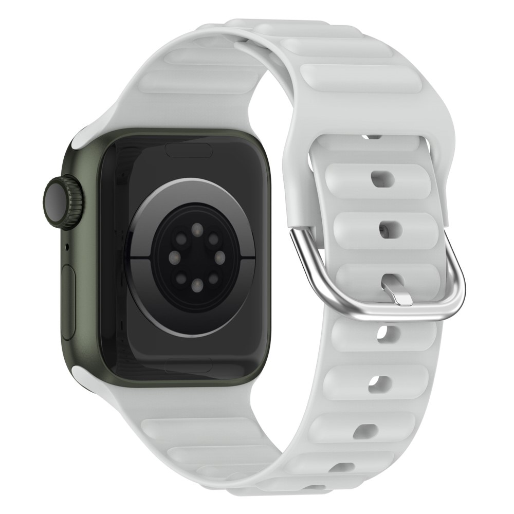 Resistant Silikonearmbånd Apple Watch 40mm grå