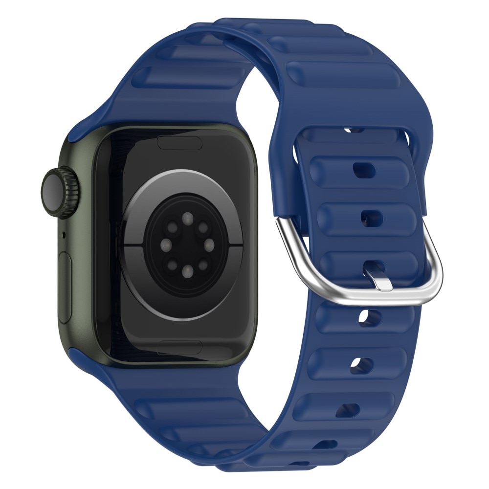Resistant Silikonearmbånd Apple Watch 41mm Series 9 blå
