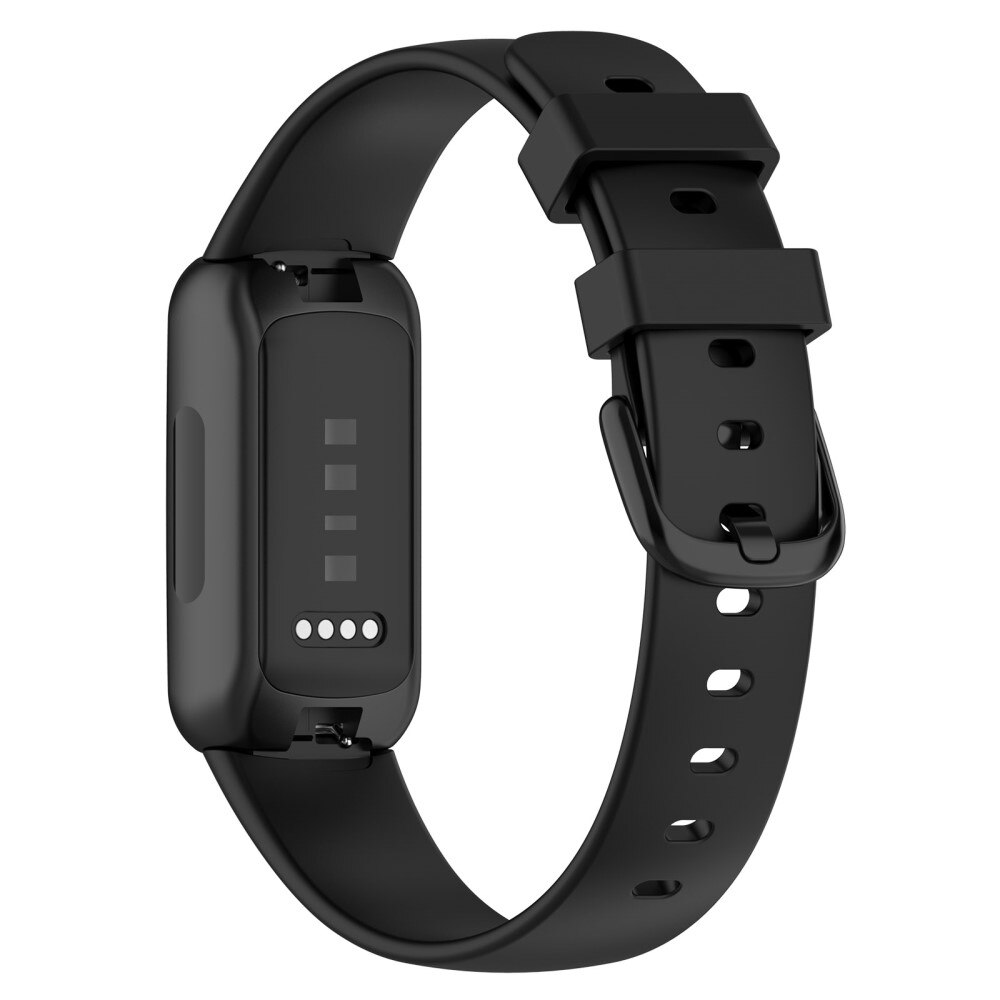 Silikonearmbånd Fitbit Inspire 3 sort (Large)