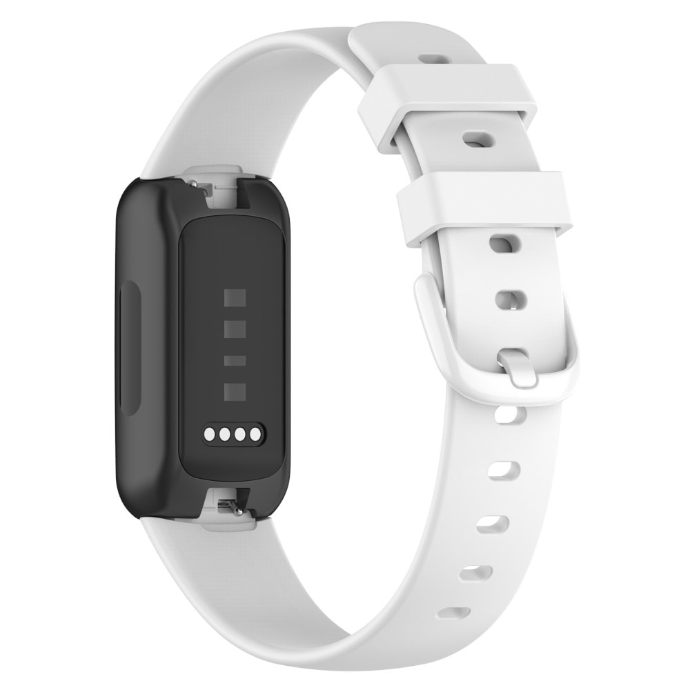 Silikonearmbånd Fitbit Inspire 3 hvid (Small)