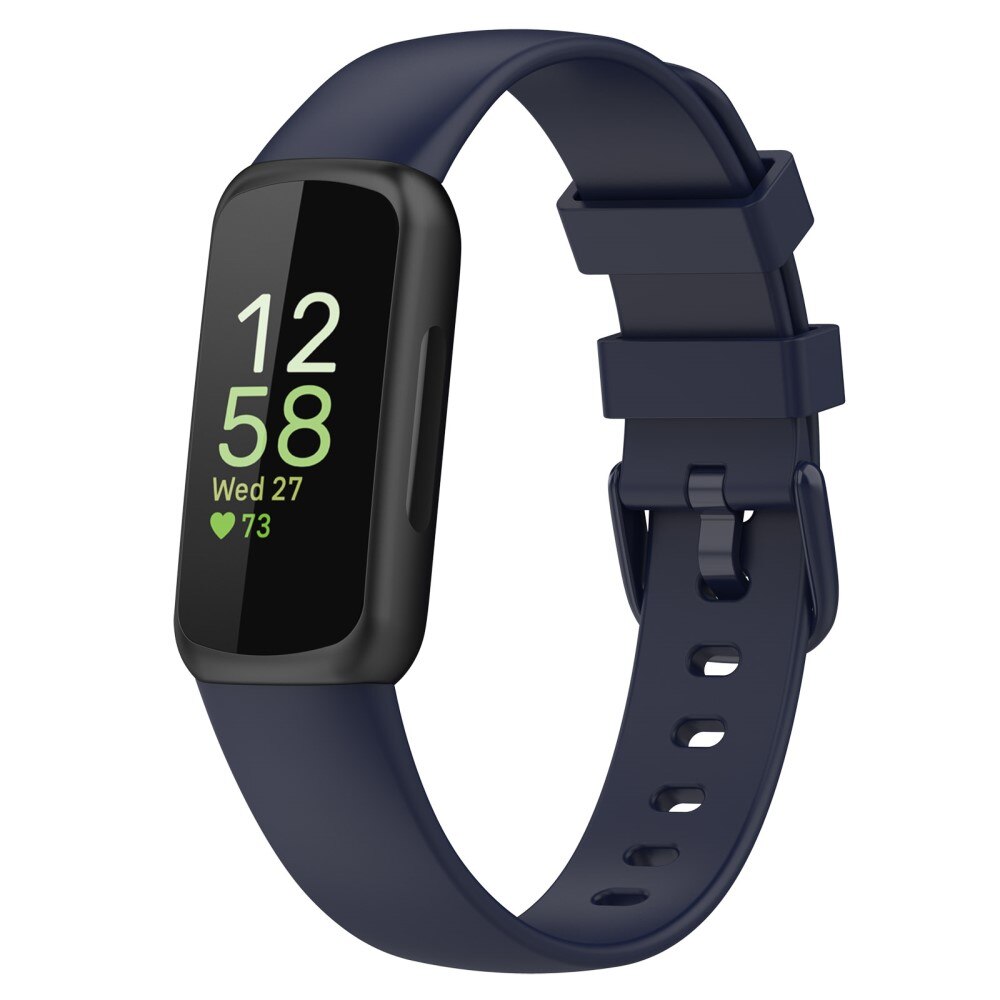 Silikonearmbånd Fitbit Inspire 3 blå (Small)