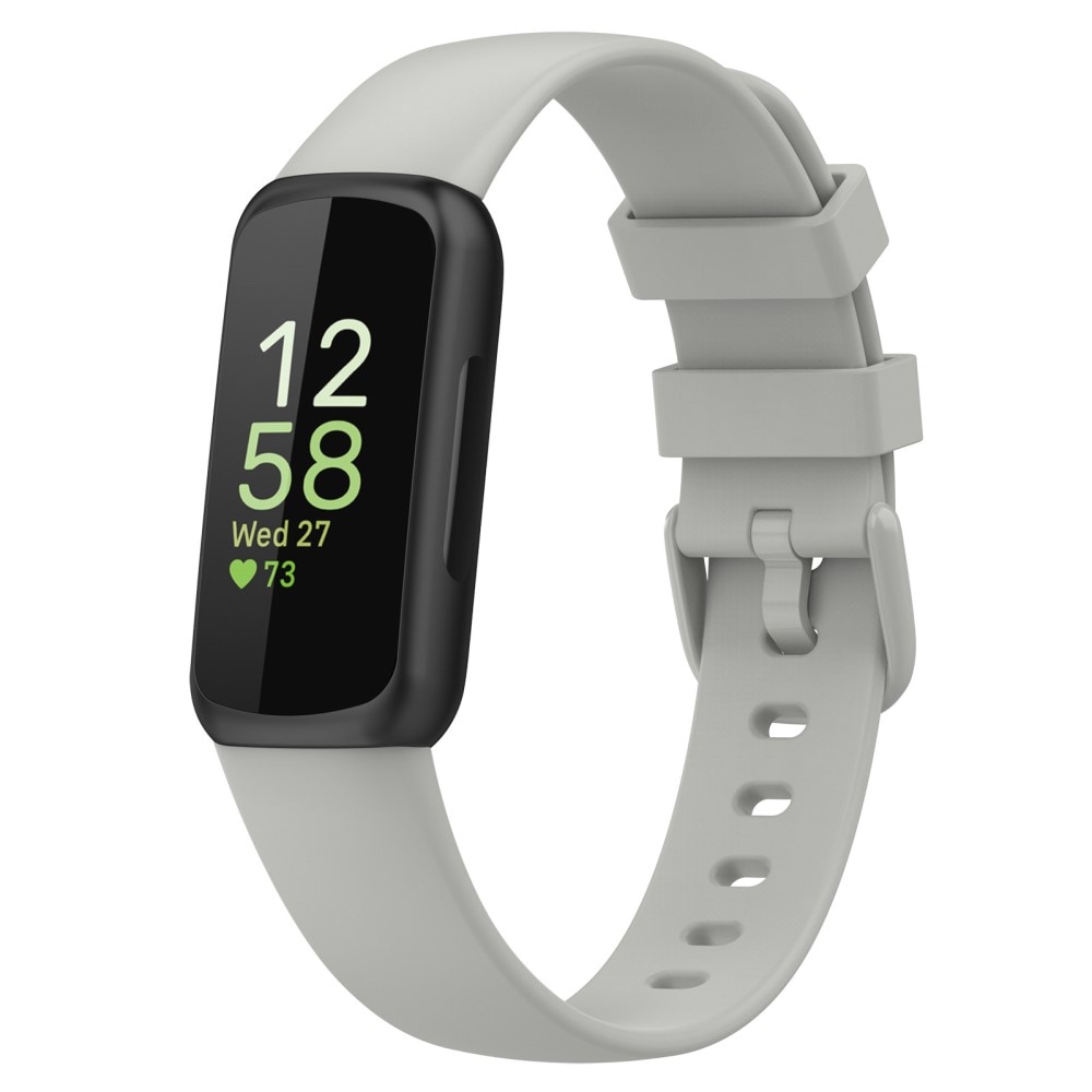 Silikonearmbånd Fitbit Inspire 3 grå (Large)