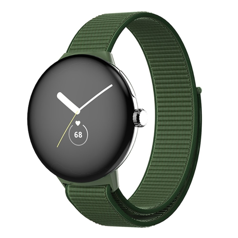 Nylonurrem Google Pixel Watch grøn