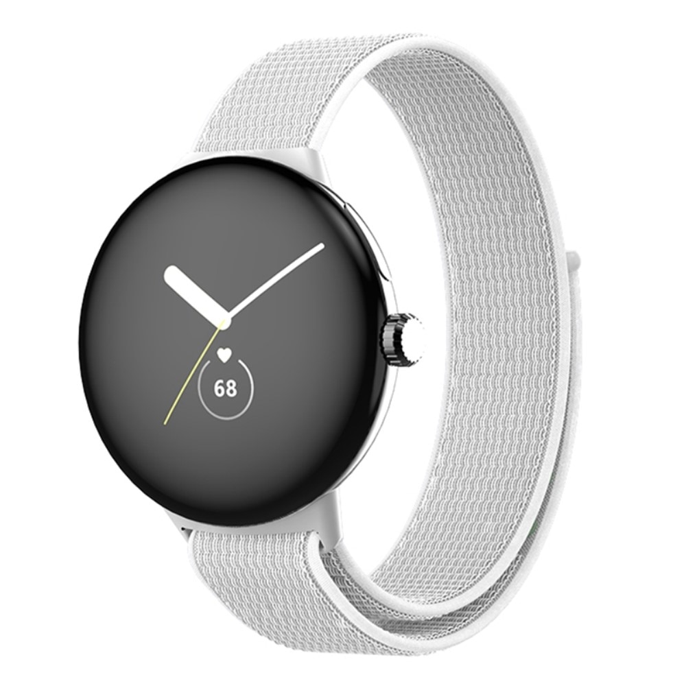 Nylonurrem Google Pixel Watch 2 hvid