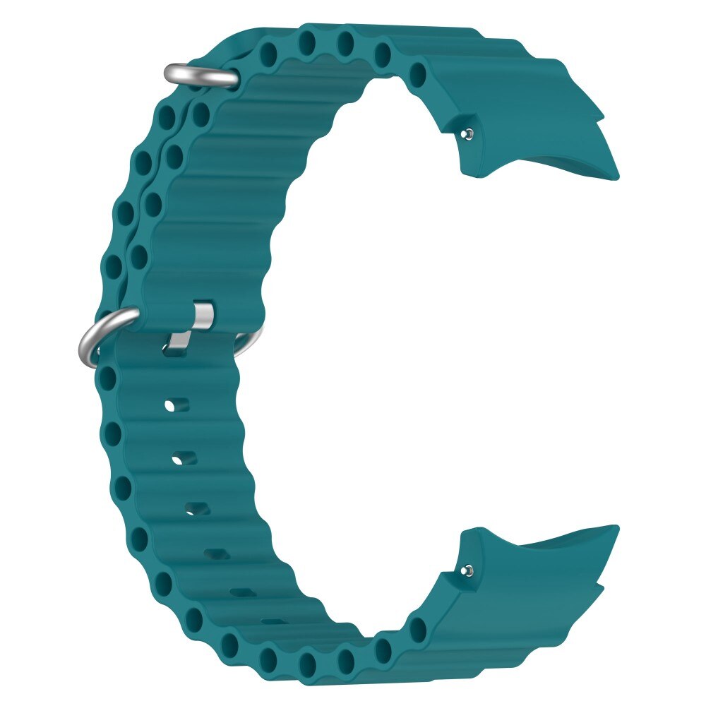 Full Fit Resistant Silikonearmbånd Samsung Galaxy Watch 6 44mm grøn