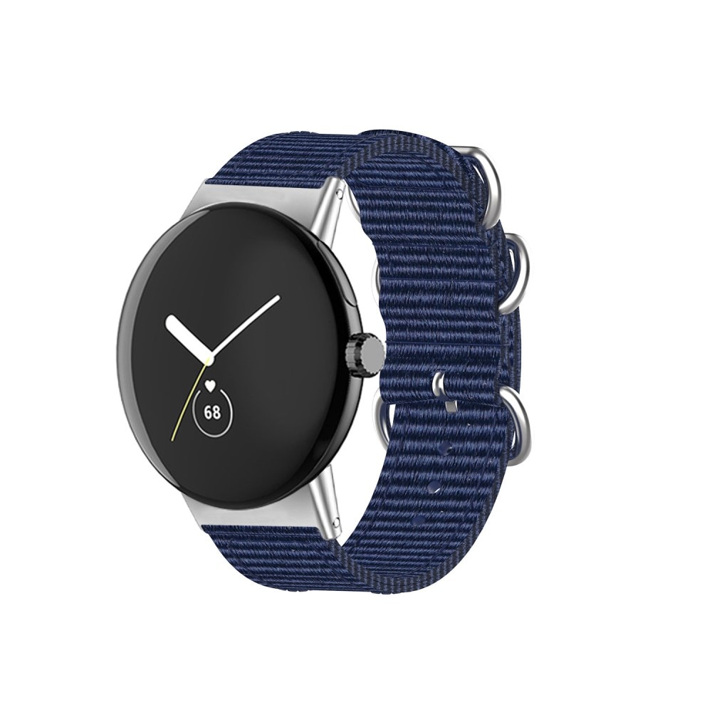 Nato armbånd Google Pixel Watch 2 blå