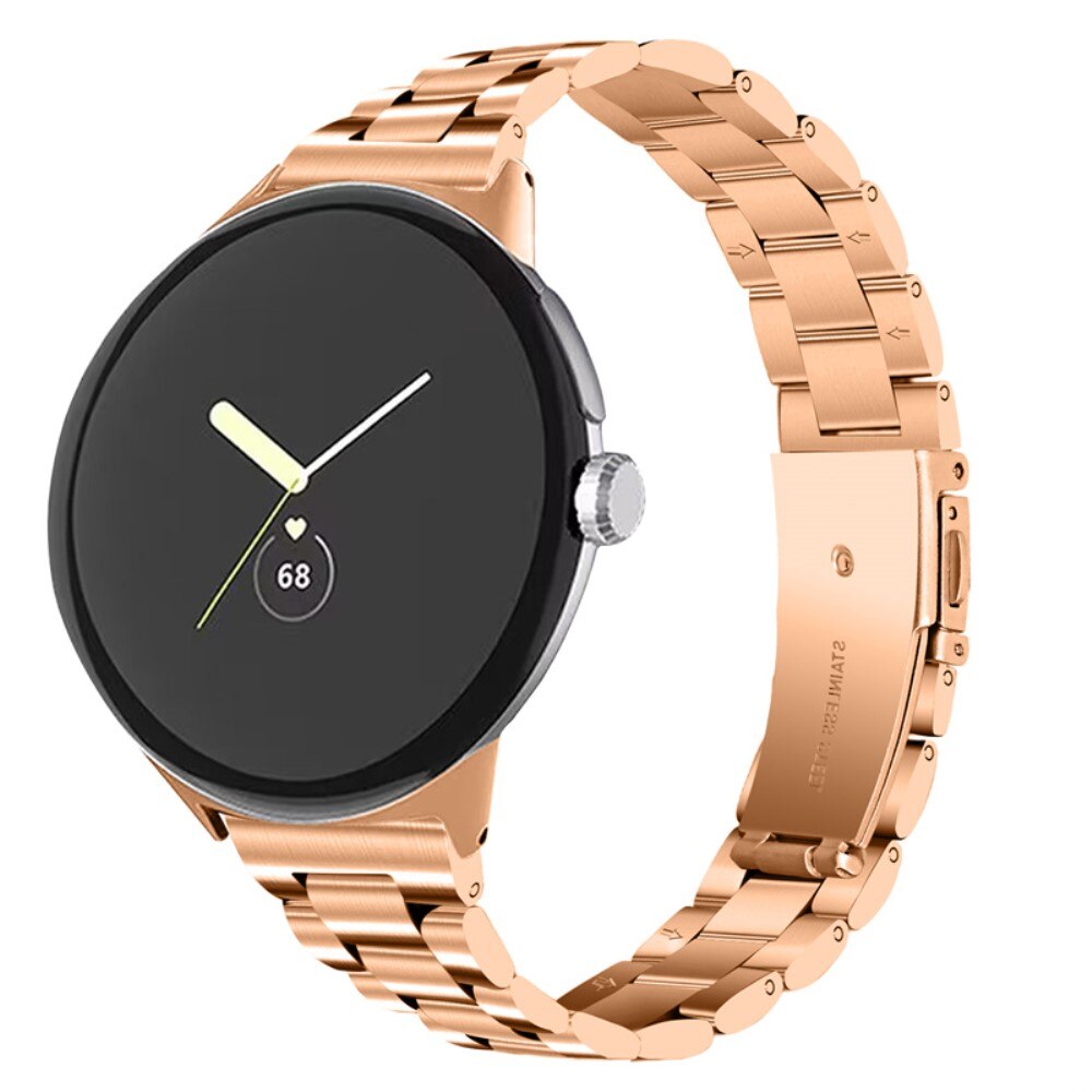 Slim Metalarmbånd Google Pixel Watch 3 41mm rose guld
