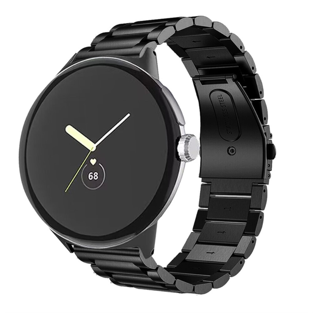 Metalarmbånd Google Pixel Watch 2 sort