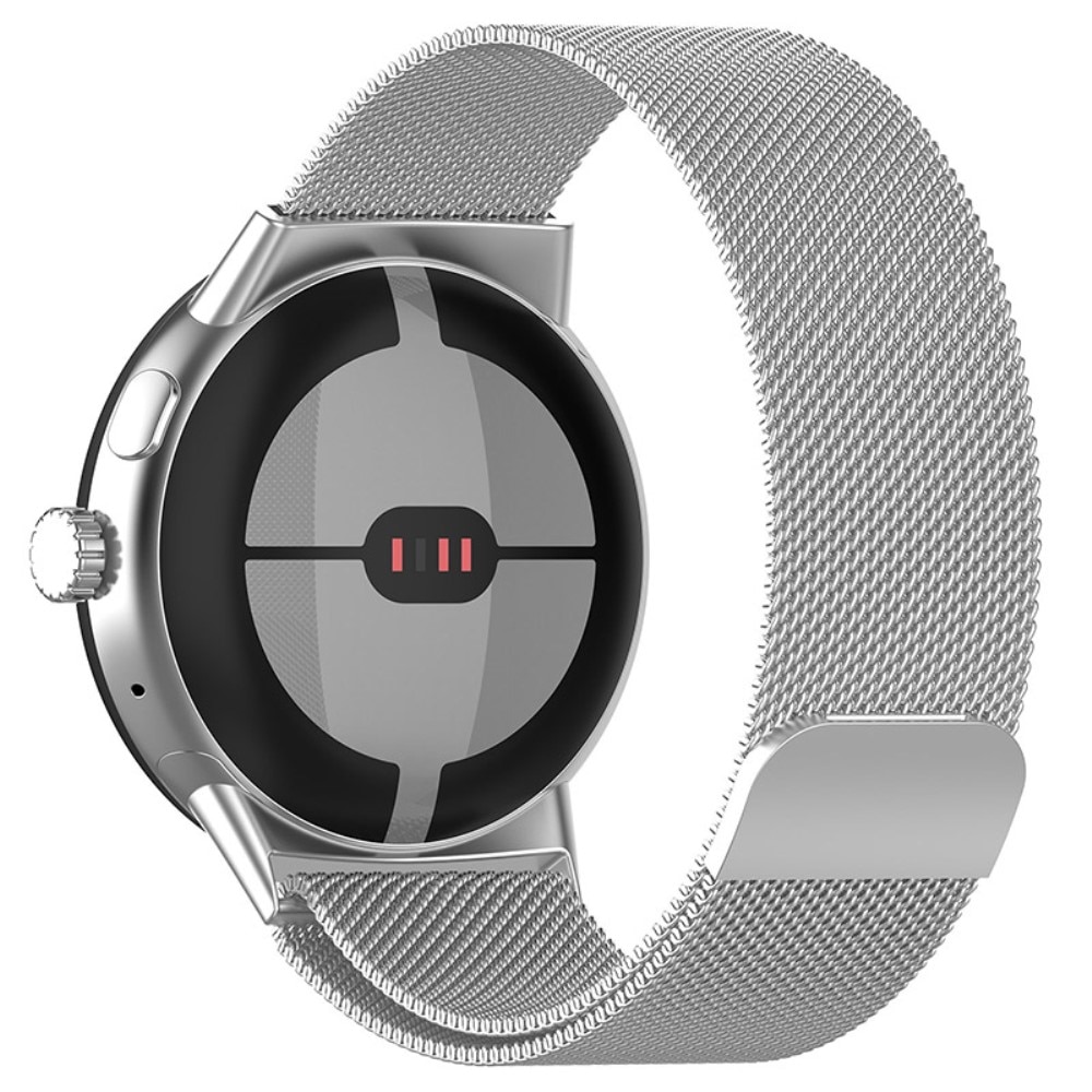 Armbånd Milanese Google Pixel Watch 2 sølv
