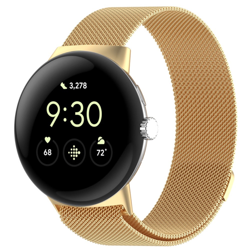 Armbånd Milanese Google Pixel Watch guld