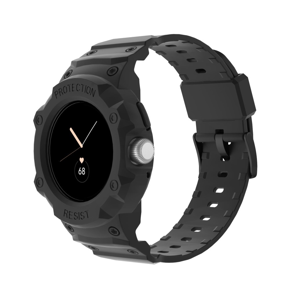 Google Pixel Watch Adventure Cover+Armbånd sort