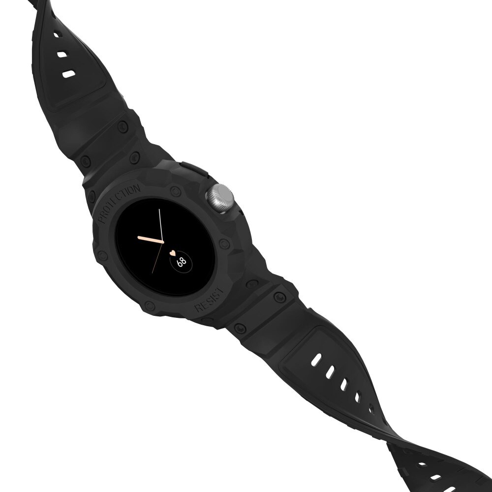 Google Pixel Watch 2 Adventure Cover + Armbånd sort