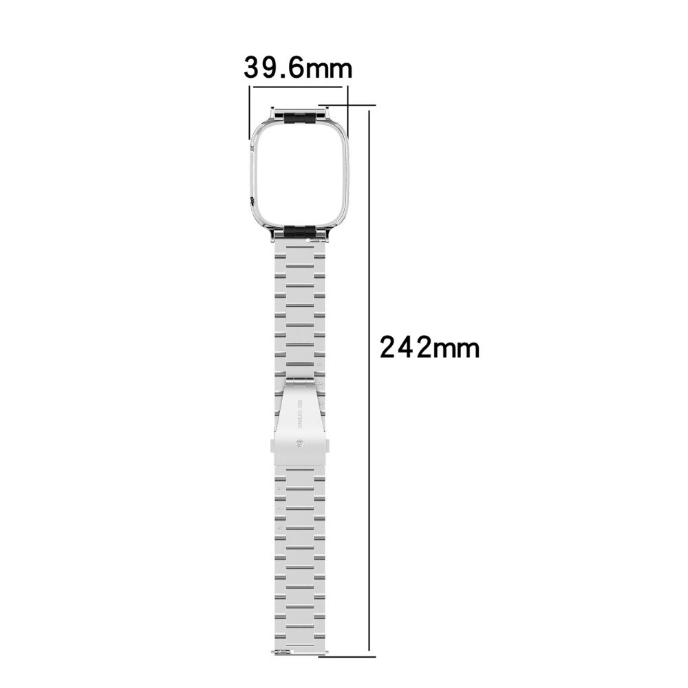 Metalarmbånd   Sølv