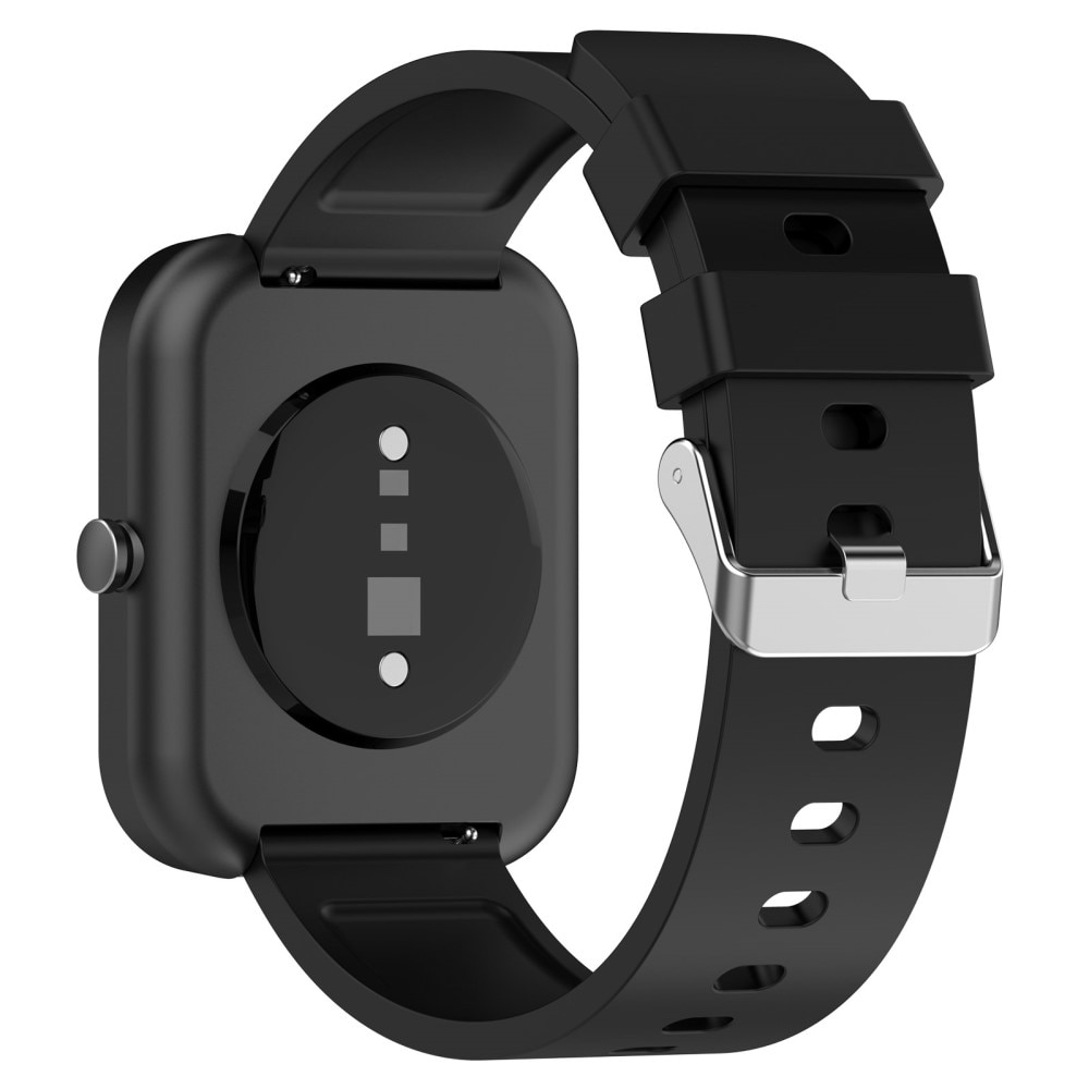 Rem af silikone til OnePlus Nord Watch sort