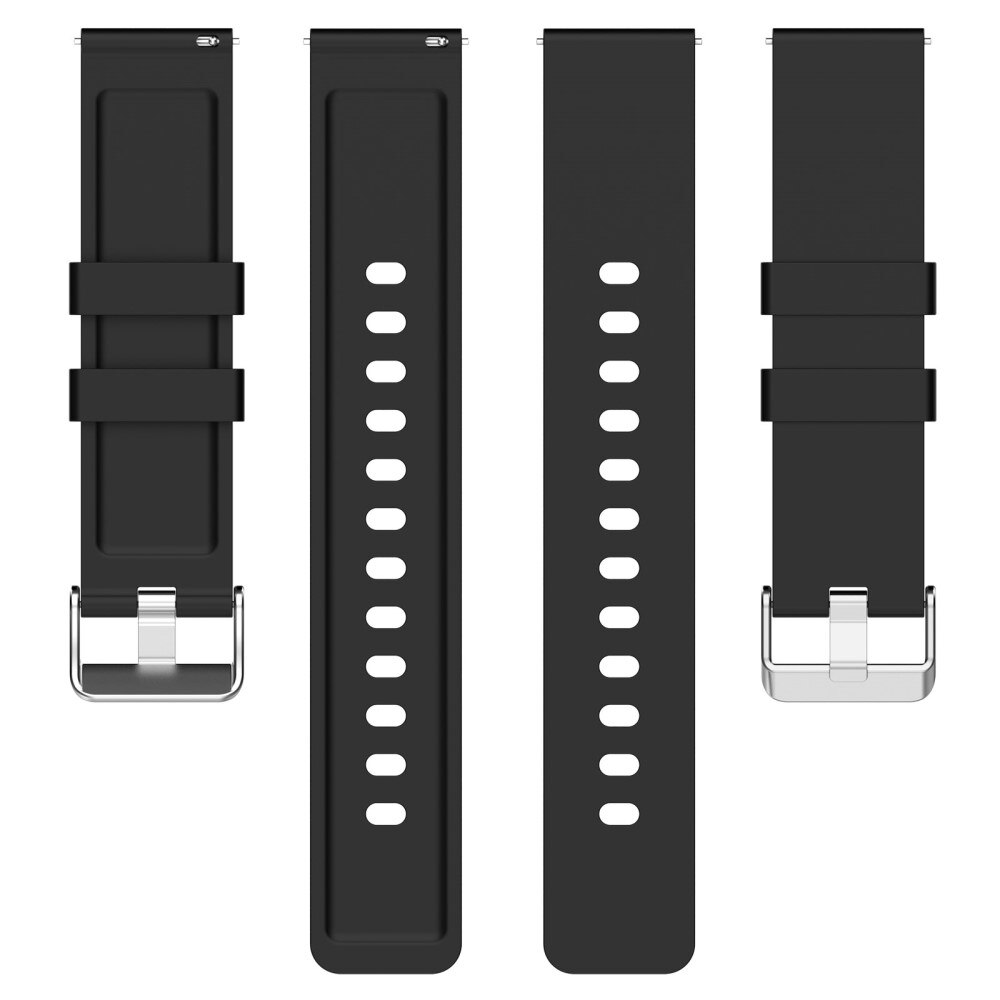 Rem af silikone til OnePlus Nord Watch sort