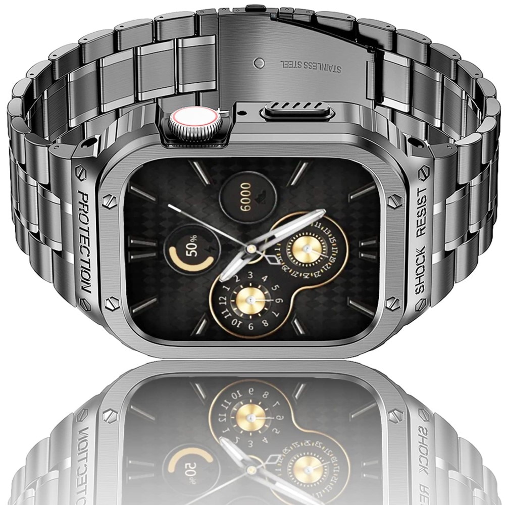 Apple Watch 44mm Full Metal Armbånd mørkegrå