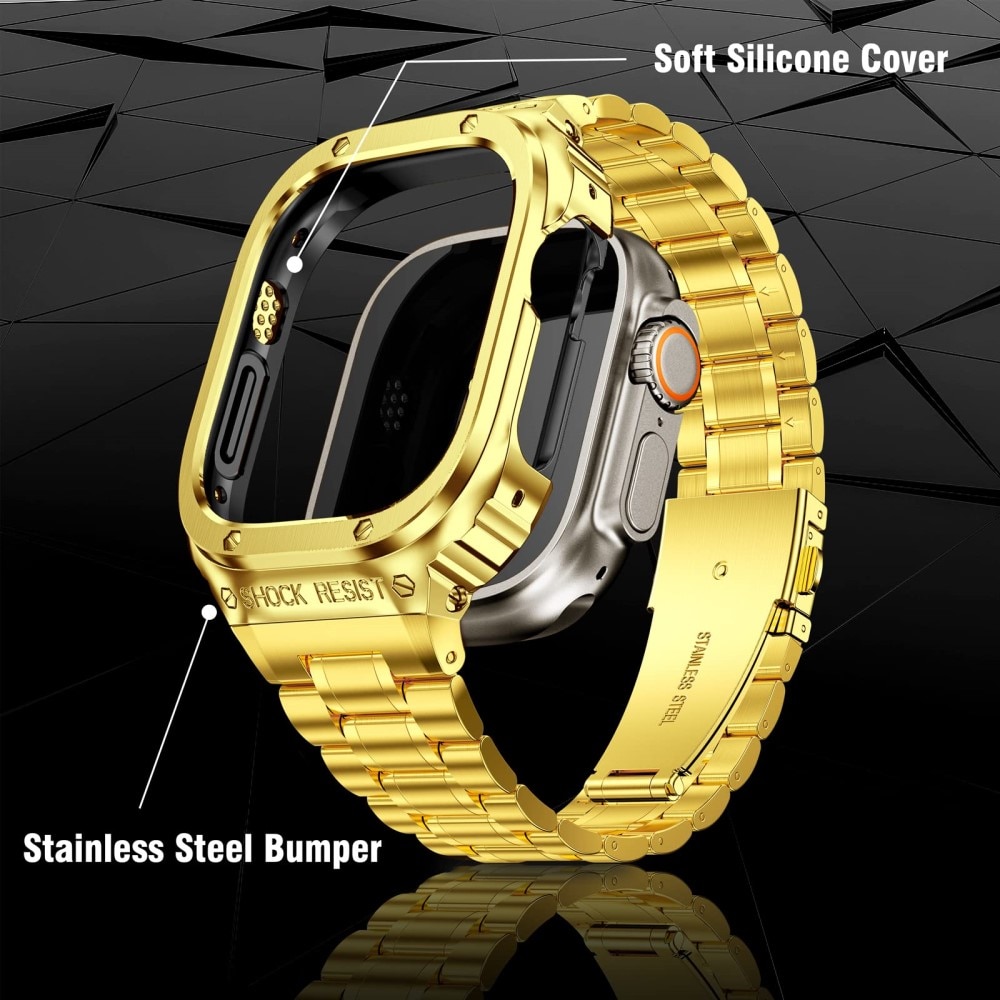 Apple Watch 44mm Full Metal Armbånd guld