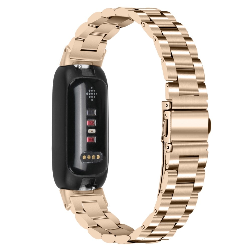 Metalarmbånd Fitbit Inspire 3 champagne guld