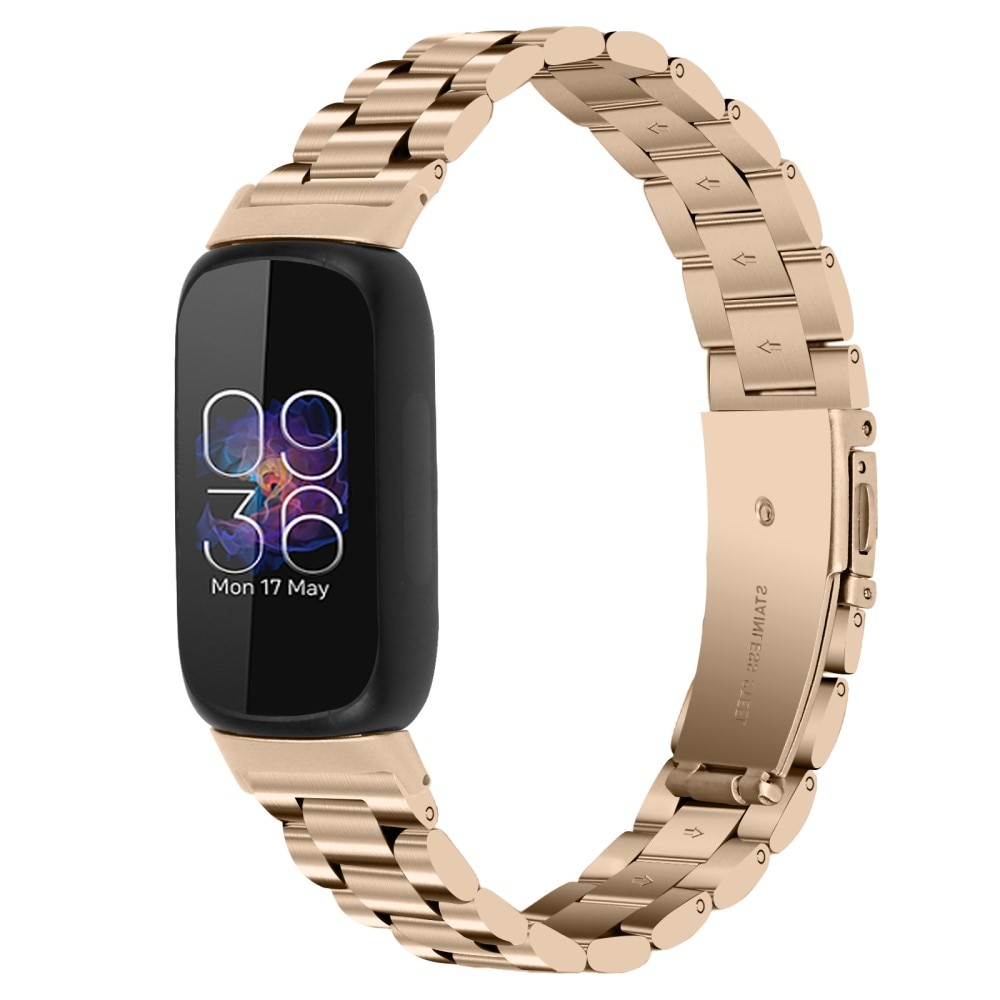 Metalarmbånd Fitbit Inspire 3 champagne guld