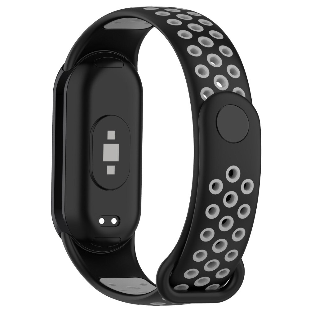 Silikonearmbånd Sport Xiaomi Smart Band 8 grå