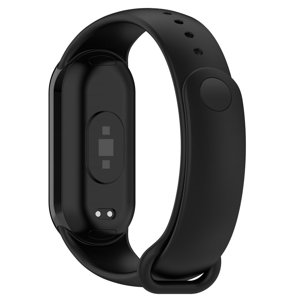 Rem af silikone til Xiaomi Smart Band 8 sort