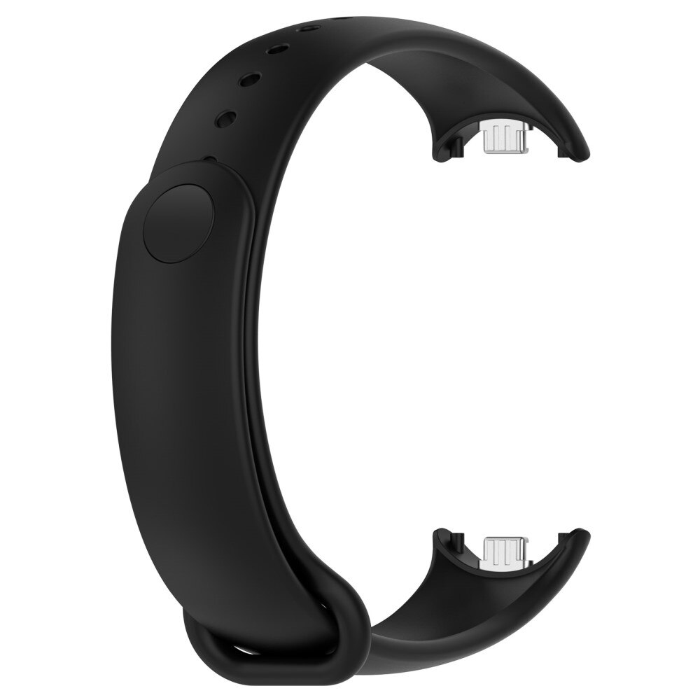 Rem af silikone til Xiaomi Smart Band 8 sort