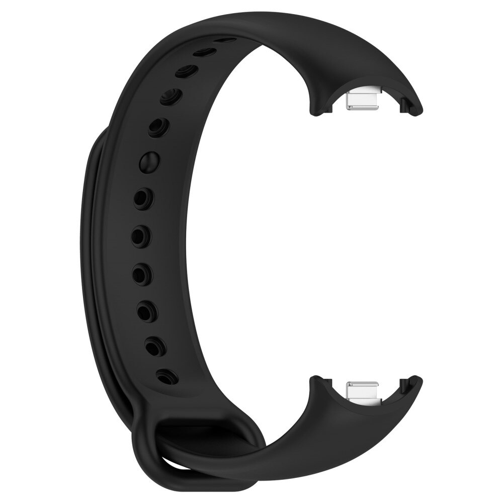 Rem af silikone til Xiaomi Smart Band 8 sort