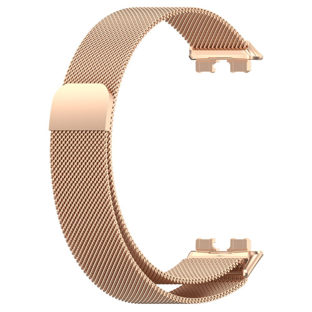 Armbånd Milanese Huawei Band 8 rose guld