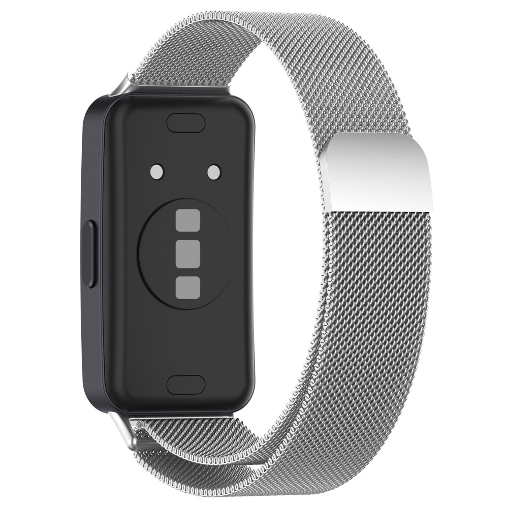 Armbånd Milanese Huawei Band 8 rose sølv