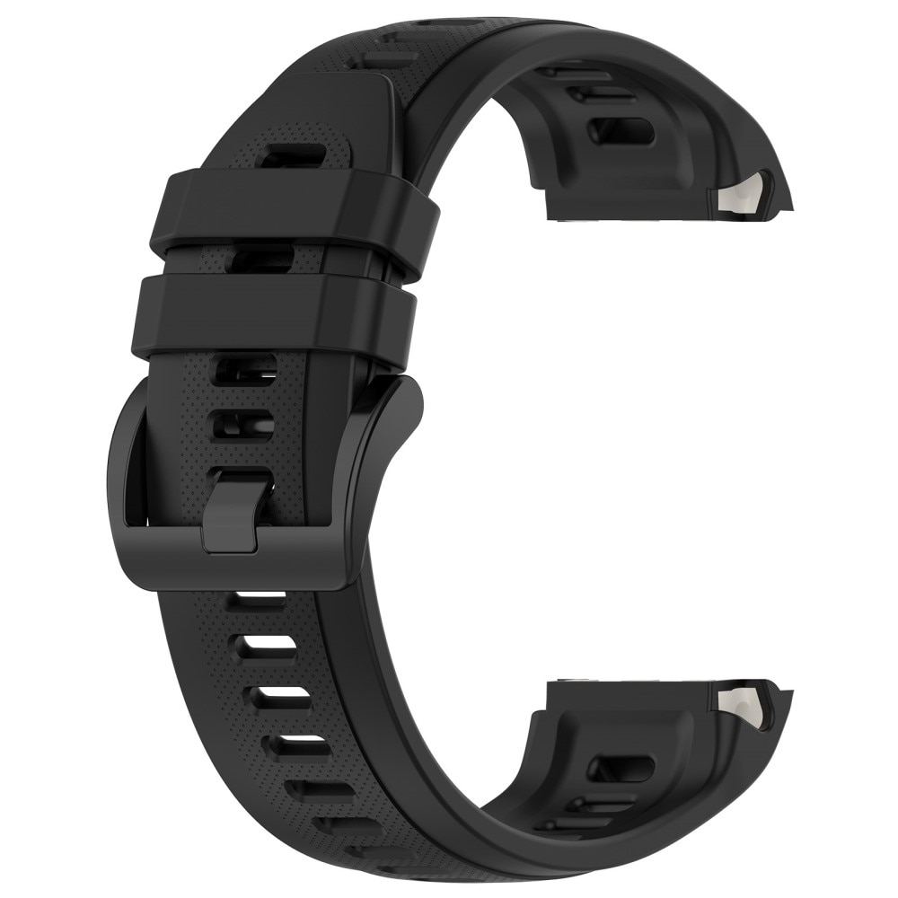 Rem af silikone til Garmin Approach S70 42mm Sort