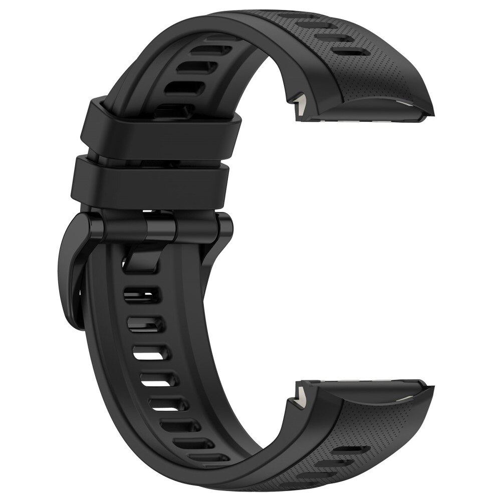 Rem af silikone til Garmin Approach S70 42mm Sort