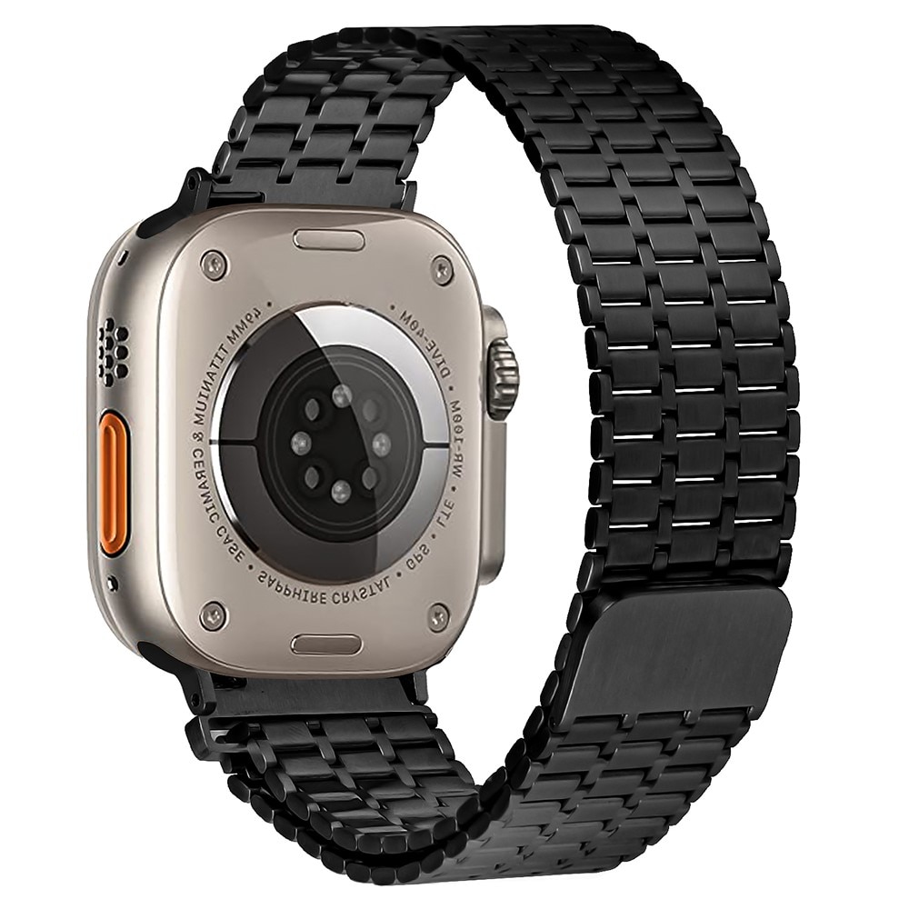 Business Magnetic Armbånd Apple Watch 41mm Series 7 sort