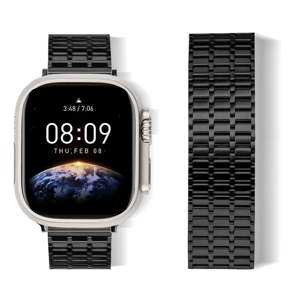 Business Magnetic Armbånd Apple Watch 41mm Series 7 sort